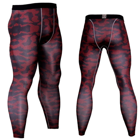 2018 Brand Camo Compression Pants Men Sportswear Jogging Exercise Gym Mens Leggings Training Male Running Tights Camouflage