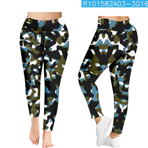 Summer Camouflage Print Pants Sexy Gym Leggings Women Fashion Streetwear Y2k Pants Stretch Push Up Trousers Women Clothing