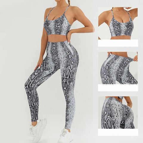 Sport Pants Woman Gym Camouflage Yoga Compression Pants Ladies Leggings Workout Sports Elasticity Yoga Clothes Suit Sportswear