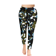 Summer Camouflage Print Pants Sexy Gym Leggings Women Fashion Streetwear Y2k Pants Stretch Push Up Trousers Women Clothing