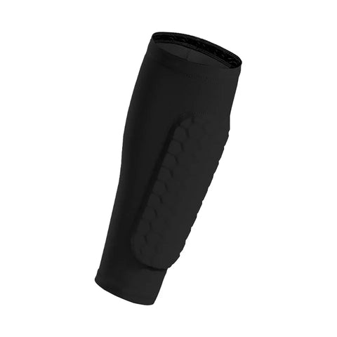 Loogdeel 1Pcs Leg Sleeves Shin Guards Shockproof Honeycomb Nylon Support Sock Soccer Shields Sports Legging Shin Protector Gear