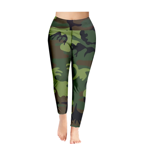 Summer Camouflage Print Pants Sexy Gym Leggings Women Fashion Streetwear Y2k Pants Stretch Push Up Trousers Women Clothing