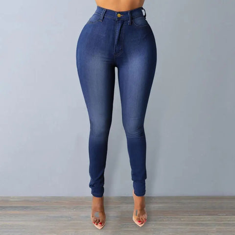 Skinny Jeans High Waist Women's Skinny Fit Denim Jeans with Zipper Fly Pockets Streetwear Fashion for A Stylish Look Denim