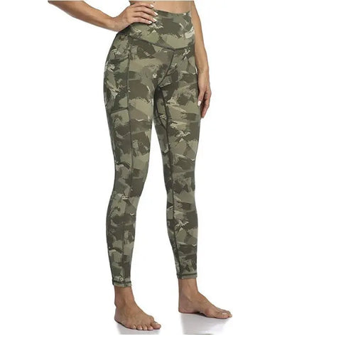 Camouflage Women Yoga Printing Pants Leggings Tight running and quick-drying Workout Sports Elasticity Sexy Push Up Gym Wear