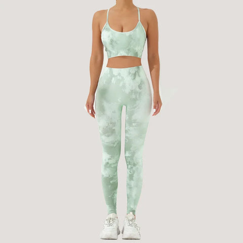 Sport Pants Woman Gym Camouflage Yoga Compression Pants Ladies Leggings Workout Sports Elasticity Yoga Clothes Suit Sportswear