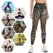 Winter Park Style Camouflage Leggings Women's gym legging gym leggins push up woman Women's push up Womens Leggings