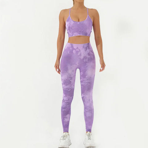 Sport Pants Woman Gym Camouflage Yoga Compression Pants Ladies Leggings Workout Sports Elasticity Yoga Clothes Suit Sportswear