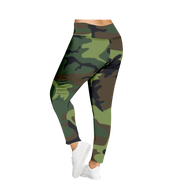 Summer Camouflage Print Pants Sexy Gym Leggings Women Fashion Streetwear Y2k Pants Stretch Push Up Trousers Women Clothing