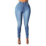 Skinny Jeans High Waist Women's Skinny Fit Denim Jeans with Zipper Fly Pockets Streetwear Fashion for A Stylish Look Denim